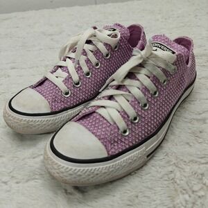 Converse Chuck Taylor All Star Low Retro Shoes #555856F Fuchsia Womens 6.5